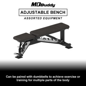 Adjustable Weight Bench MD7034